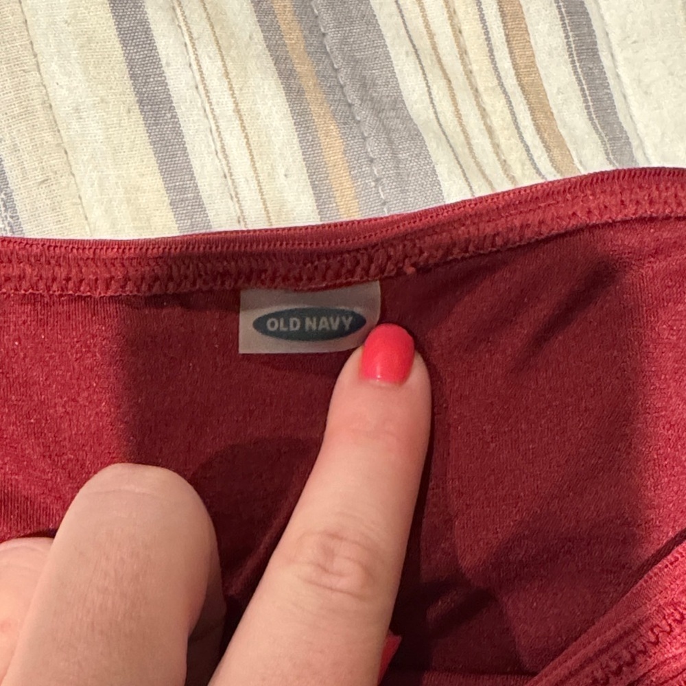 Old Navy Burgundy Swim Bottom - Picture 2 of 2